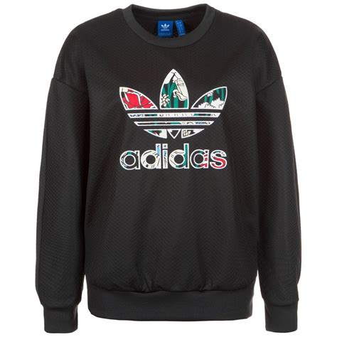 adidas pulli damen achwarz|adidas Originals Pullover Damen .